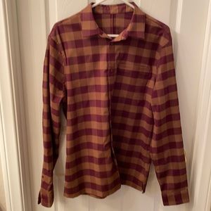 Lululemon masons peak flannel size large